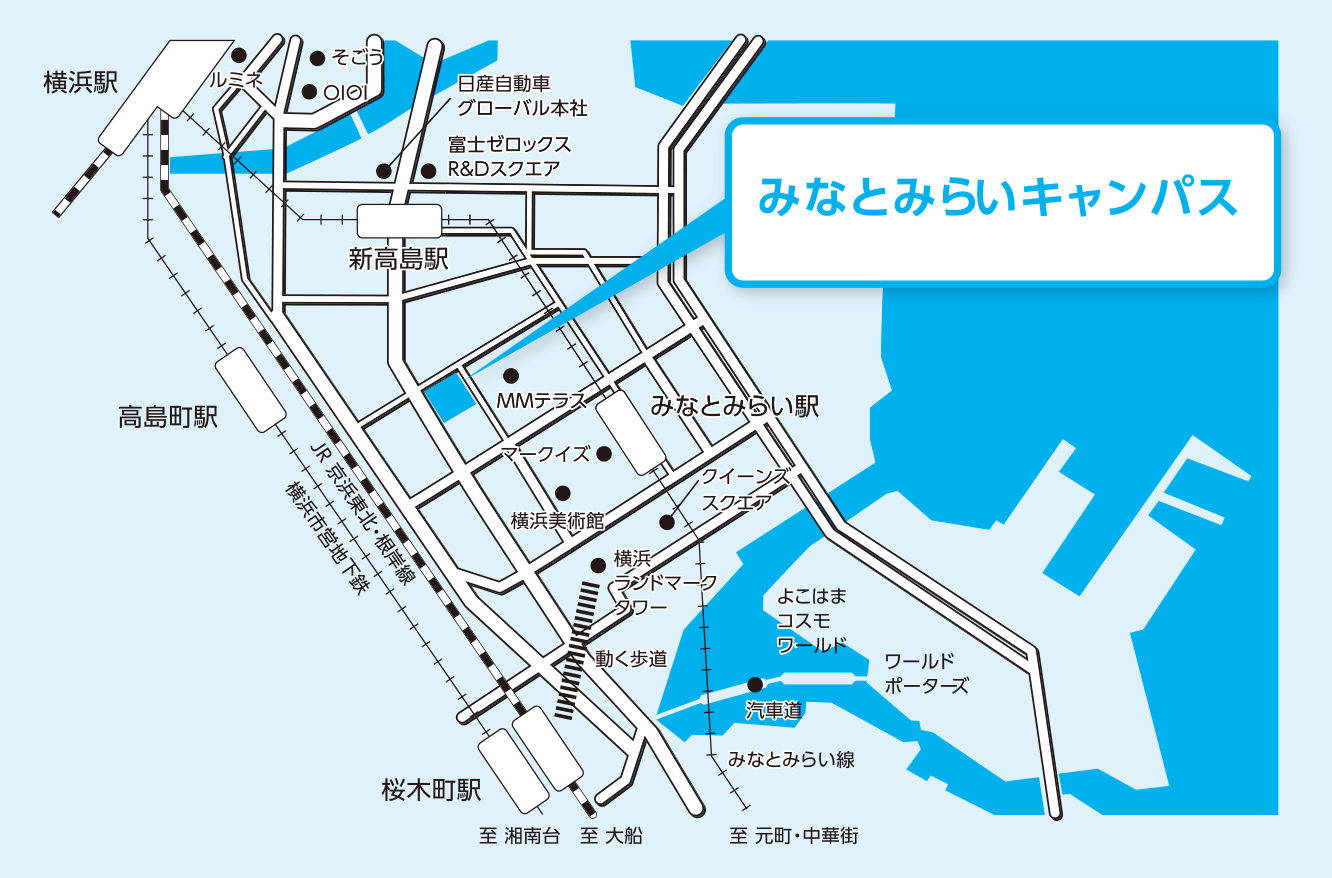 KUポートスクエア地図
